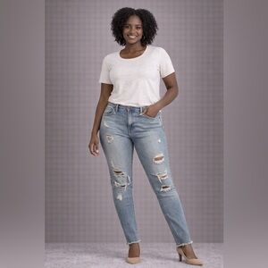 Traffic‎ Jeans Wear Ripped/Distressed Skinny Jeans